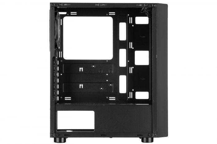 Корпус 2E GAMING RECANO (G3403) MidT, 2xUSB2.0,1xUSB3.0, 4x120мм ARGB, скло (бічна панель),без БЖ,чорний