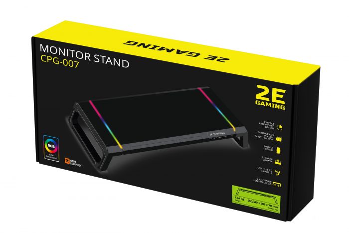 Підставка для монітора 2E GAMING CPG-007 Black (550*205*70)