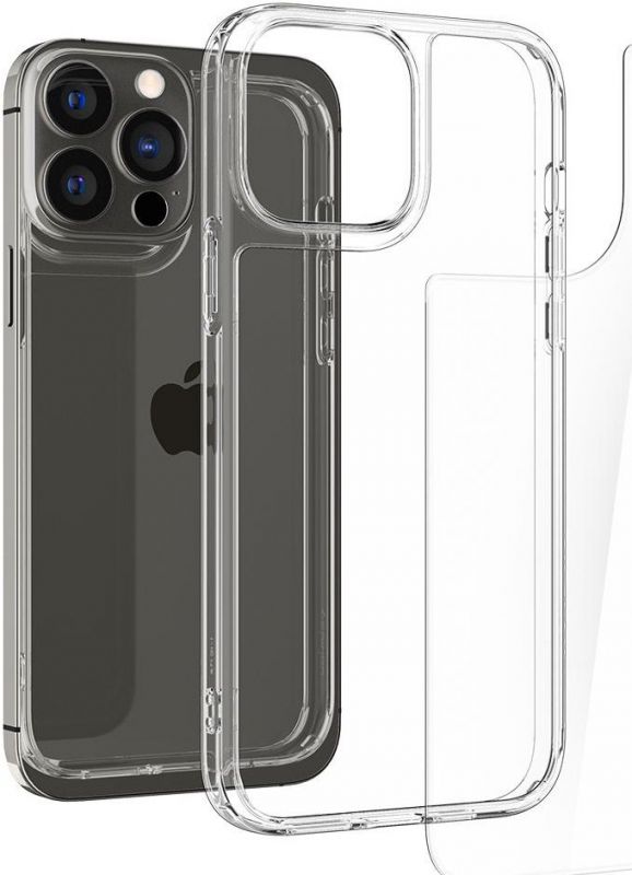 Чохол Spigen для Apple Iphone 13 Pro Quartz Hybrid, Crystal Clear