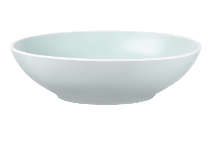 Тарілка супова Ardesto Cremona, 20 см, Pastel blue, кераміка