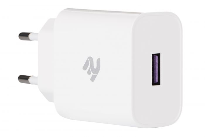 Мережевий ЗП 2Е USB Wall Charger QC, PD, Max 30W, white