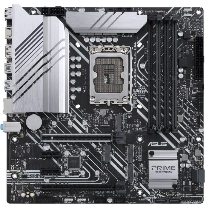 Материнcька плата ASUS PRIME Z690M-PLUS D4 s1700 Z690 4xDDR4 M.2 HDMI-DP mATX