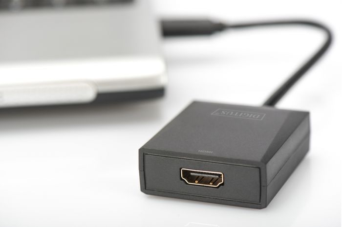 Адаптер DIGITUS USB 3.0 - HDMA Full HD, M/F, 0.15 m