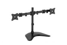 Кріплення DIGITUS Dual Monitor Stand, 15-27", з нахилом, поворотом