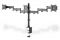 Кріплення DIGITUS Triple Monitor Clamp, 15-27", з нахилом, поворотом