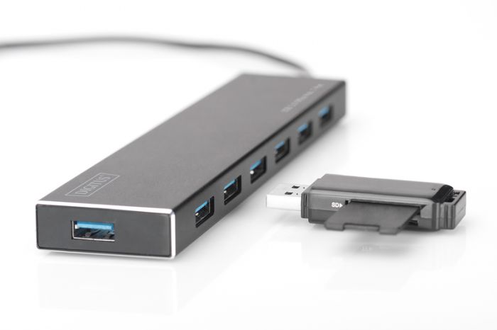 Концентратор DIGITUS USB 3.0 Hub, 7 Port