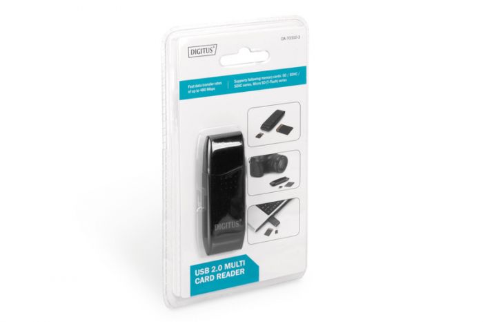 Кардрідер DIGITUS USB 2.0 SD/MicroSD