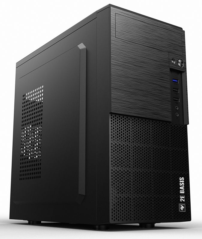 Комп’ютер персональний 2E Binary Intel i5-10400/H410/8/128F+1000/int/Win10Pro/RD860-3U/400W