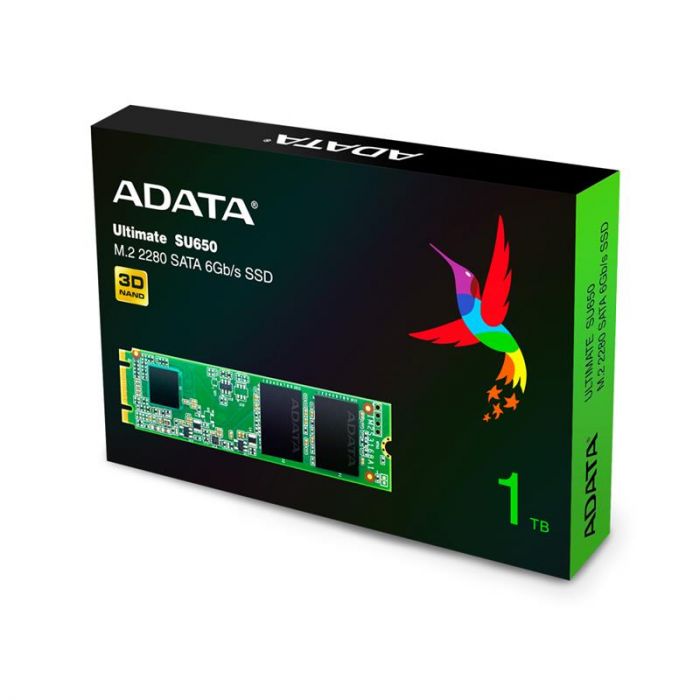 Накопичувач SSD ADATA M.2 1TB SATA SU650