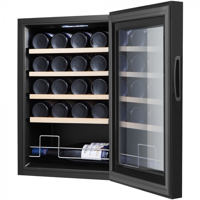 Винна шафа Philco PW20KF 53 л./20 пл./температур 5-18С/Led-підсвітка/сенсор/дисплей/чорний
