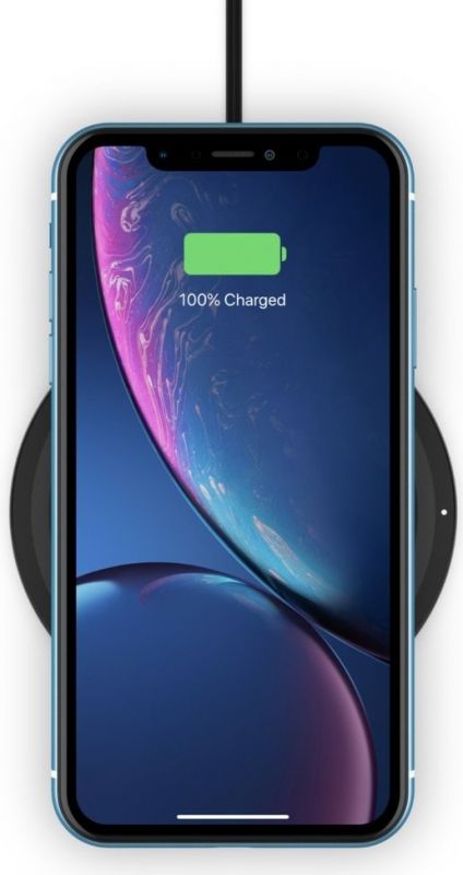 Бездротовий ЗП Belkin Pad Wireless Charging Qi, 5W, black