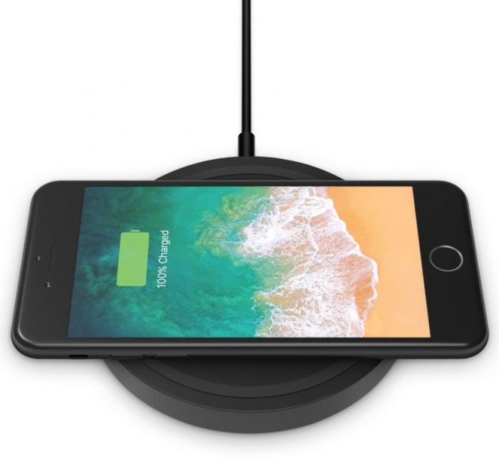 Бездротовий ЗП Belkin Pad Wireless Charging Qi, 5W, black