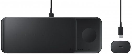 Бездротовий зарядний пристрій Samsung Wireless Charger 3 slots Black