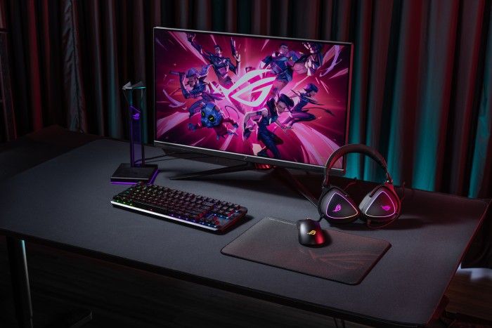 Килимок для миші ASUS ROG Scabbard II M Black (360x260x3мм)
