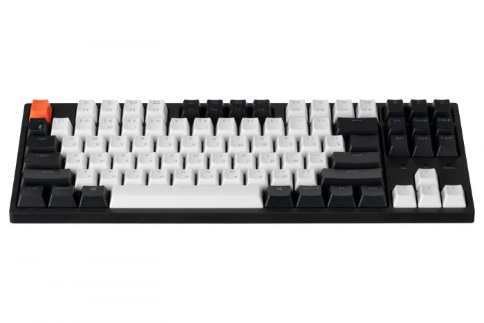 Клавіатура Keychron C1 Wired 87 Key Gateron Switch White LED Red