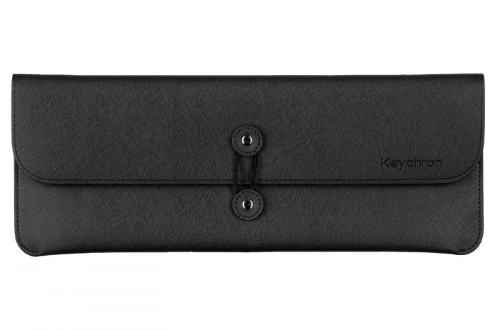 Чохол для клавіатури Keychron K3 Pouch Saffiano Leather Black