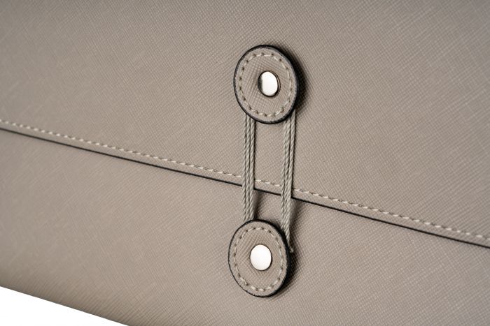 Чохол для клавіатури Keychron K3 Pouch Saffiano Leather Grey