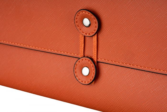 Чохол для клавіатури Keychron K3 Pouch Saffiano Leather Orange