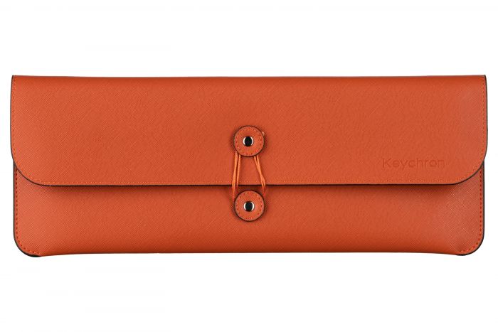 Чохол для клавіатури Keychron K3 Pouch Saffiano Leather Orange