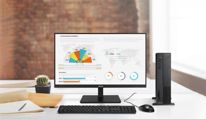 Монітор LCD 27" Asus VA27AQSB HDMI, DP, 2xUSB, MM, IPS, 2560x1440, 75Hz, 1ms, AdaptiveSync, Pivot