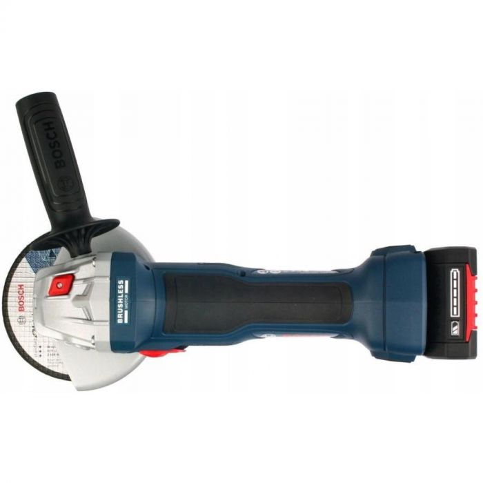 Шліфмашина кутова Bosch GWS 180, акум., 18В, 4.0Ah, безщітков., 125мм, 11000 об/хв, 1.6кг