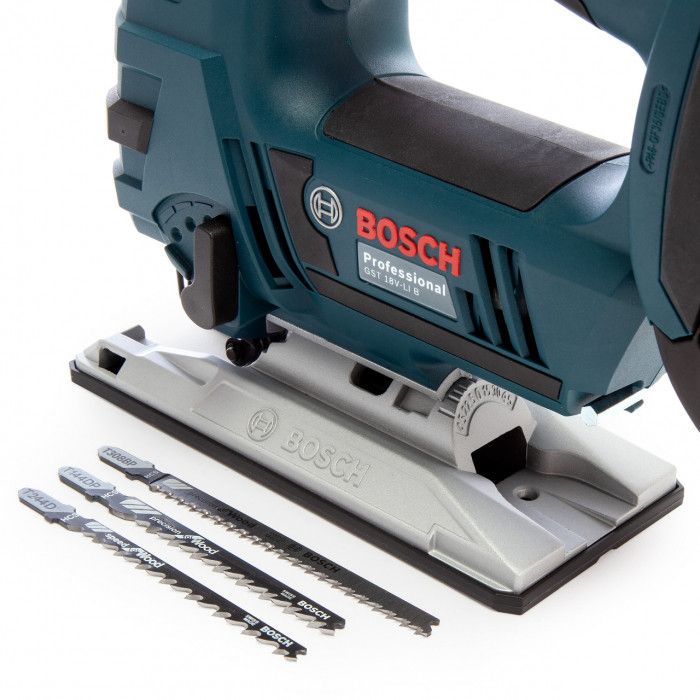 Лобзик Bosch GST 18 V-LI B, акум., 18В, 4.0Ah, хід 23мм, 2.4кг
