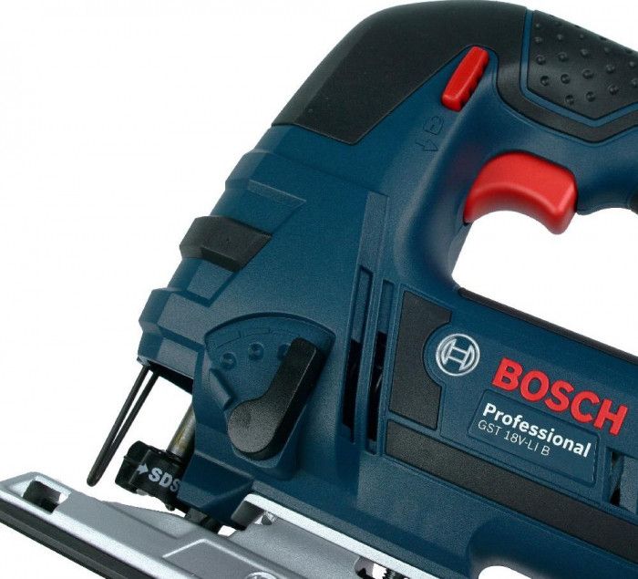 Лобзик Bosch GST 18 V-LI B, акум., 18В, 4.0Ah, хід 23мм, 2.4кг
