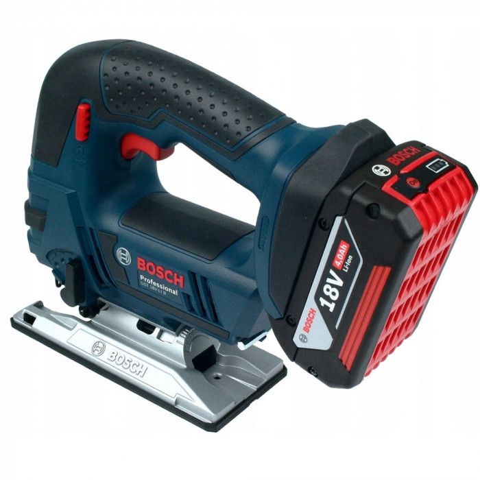 Лобзик Bosch GST 18 V-LI B, акум., 18В, 4.0Ah, хід 23мм, 2.4кг