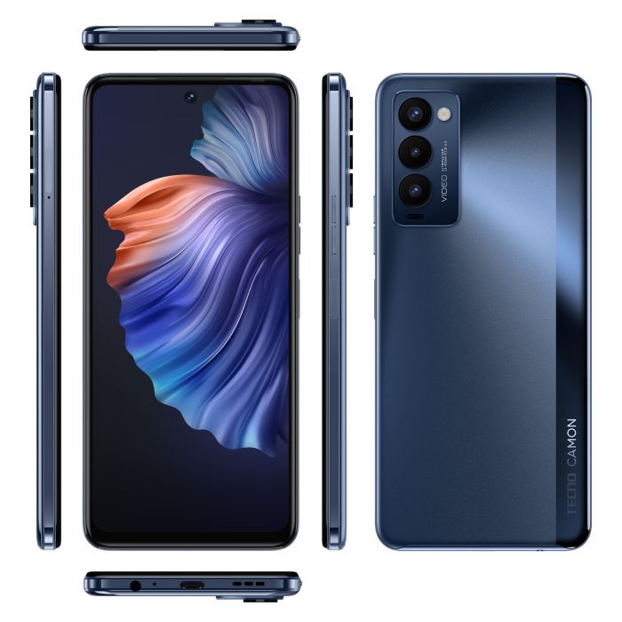 Смартфон TECNO Camon 18p (CH7n) 8/128Gb NFC 2SIM Dusk Grey