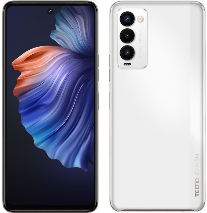 Смартфон TECNO Camon 18 (CH6n) 6/128Gb NFC 2SIM Ceramic White