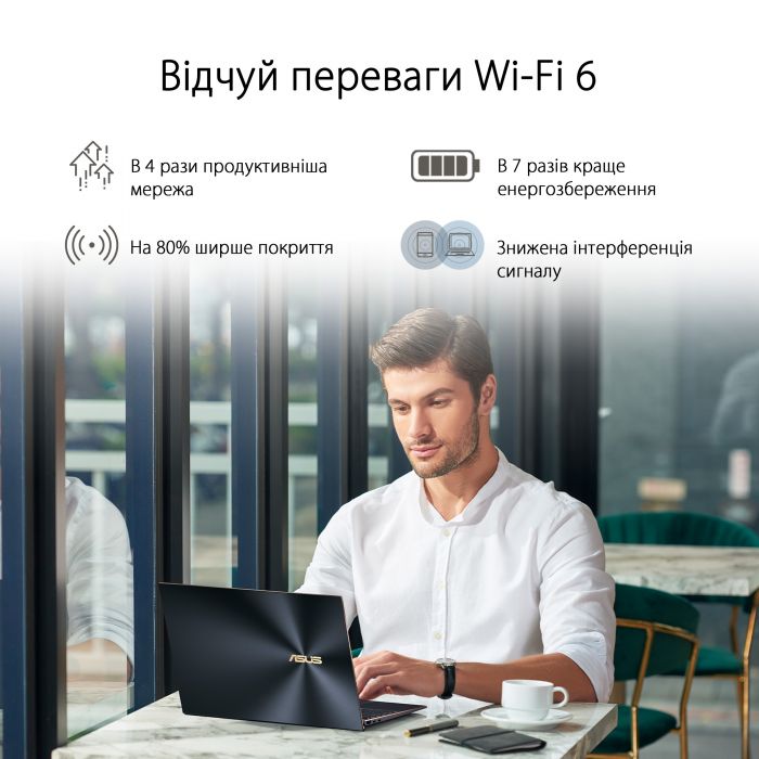 WiFi-адаптер ASUS USB-AX56 AX1800 USB 3.0 WPA3 MU-MIMO OFDMA подовжувач-підставка