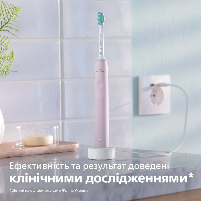Електрична звуковая зубная щітка Philips 3100 series HX3671/11