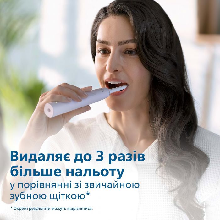 Електрична звуковая зубная щітка Philips 3100 series HX3671/11