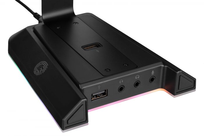 Підставка 3в1 для гарнітури 2E GAMING GST320 RGB 7.1 USB Black