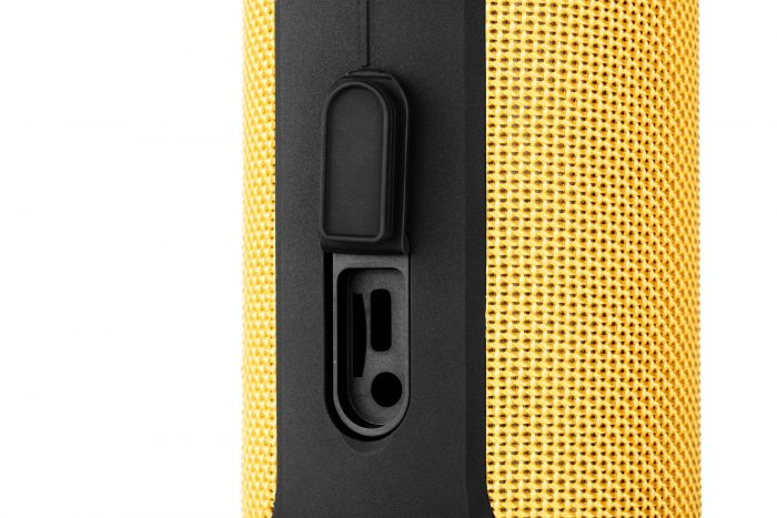 Акустична система 2E SoundXTube TWS, MP3, Wireless, Waterproof Yellow
