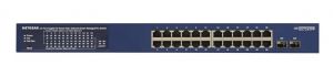 Комутатор NETGEAR GS724TPP 24x1GE PoE+(380Вт), 2xSFP, керований