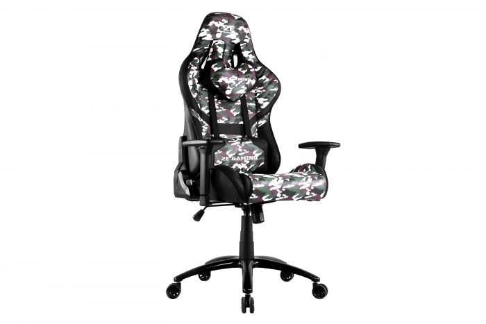 Крісло 2E GAMING HIBAGON Black/Camo