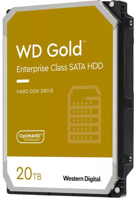 Жорсткий диск WD 20TB 3.5" 7200 512MB SATA Gold