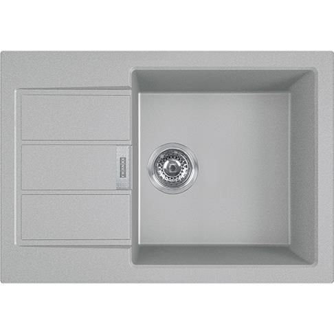 Кухонна мийка Franke Sirius 2.0 S2D Slim 611-62/ 143.0631.682/тектонайт/з крилом/ сірий
