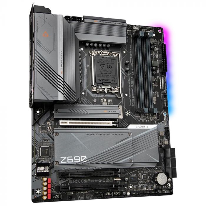 Материнська плата GIGABYTE Z690 GAMING X DDR4 s1700 Z690 4xDDR4 M.2 HDMI-DP Wi-Fi!!!BT Type-C SPDIF ATX