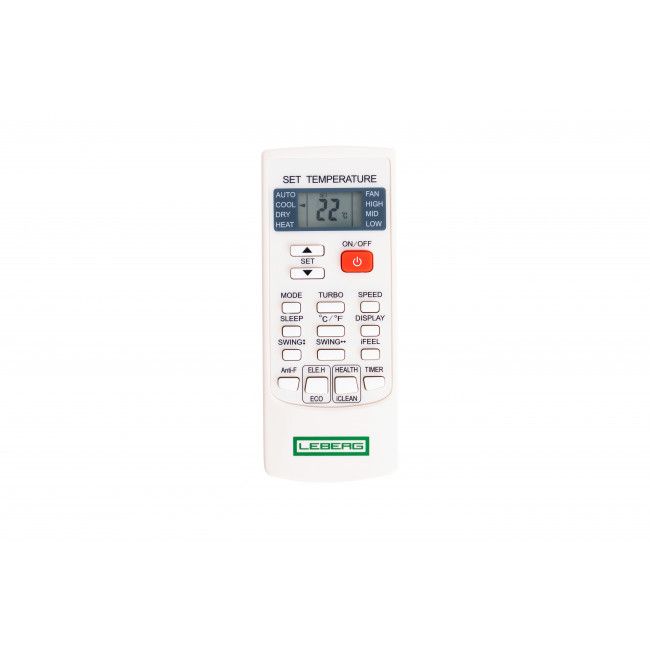 Кондиціонер Leberg LOKI 3.0 LS/LU-18OLI3, інвертор, 55 м2, A+, R410