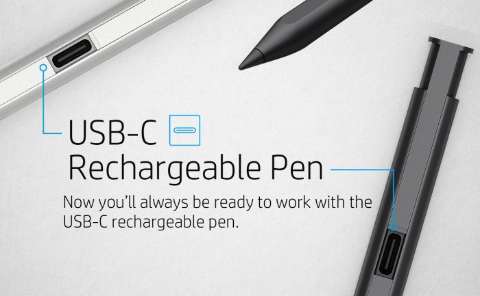 Стилус HP Rechargeable MPP 2.0 Tilt Pen (Black)