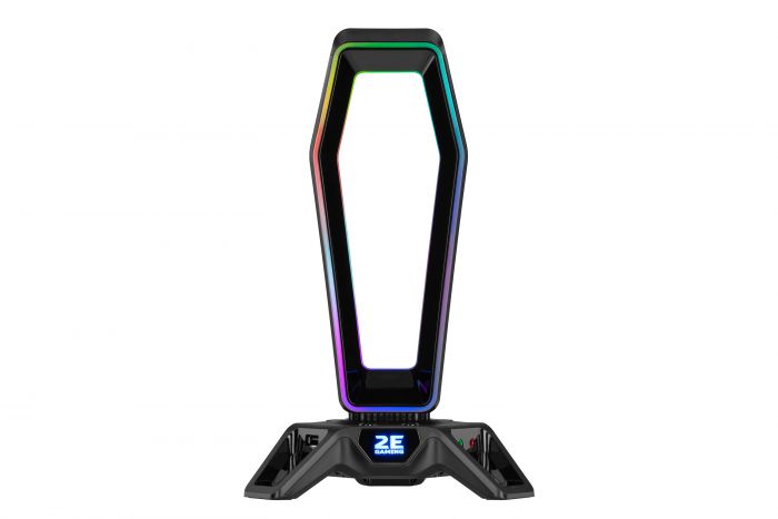 Підставка 3в1 для гарнітури 2E GAMING GST330 RGB 7.1 USB Black