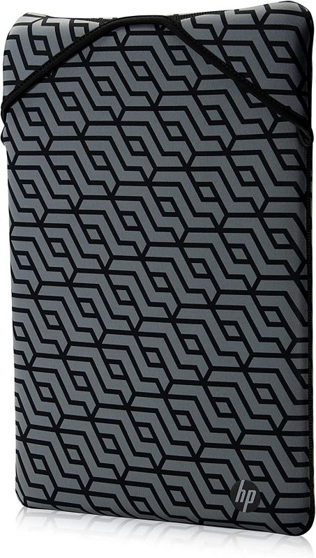 Чохол для ноутбука HP, Reversible Protective, 14", неопрен, чорний/геометричний