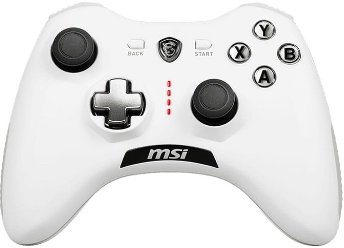 Дротовий геймпад MSI Force GC20 V2 WHITE S10-04G0020-EC4