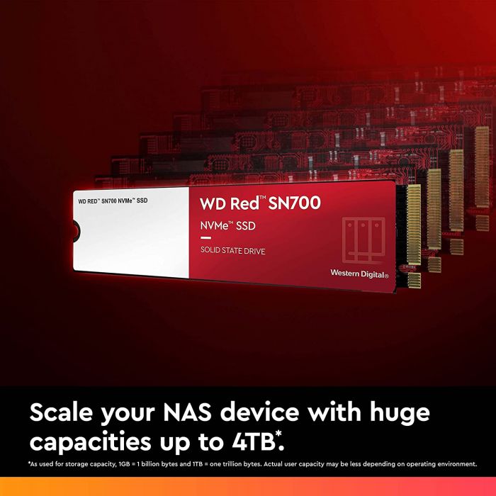 Накопичувач SSD WD M.2  500GB PCIe 3.0 Red SN700