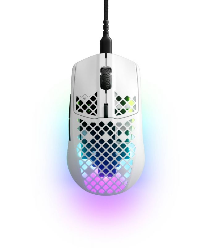 Миша SteelSeries Aerox 3 (2022) Snow White