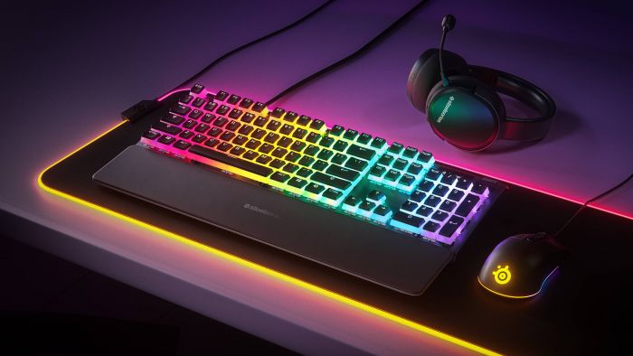Набір кейкапів для клавіатури SteelSeries PrismCAPS US Black 104 шт