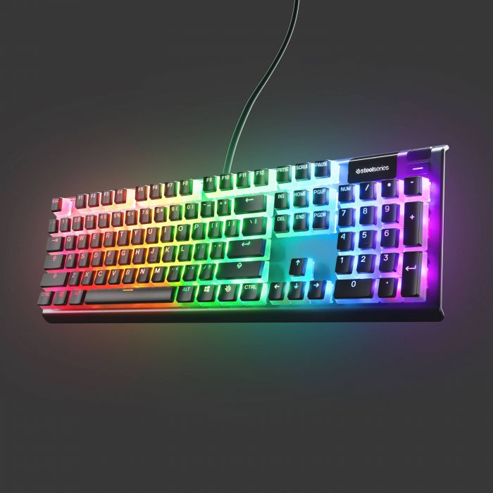 Набір кейкапів для клавіатури SteelSeries PrismCAPS US Black 104 шт