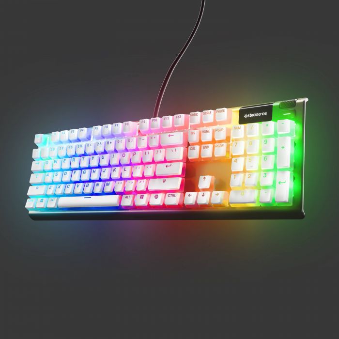 Набір кейкапів для клавіатури SteelSeries PrismCAPS US White 104 шт